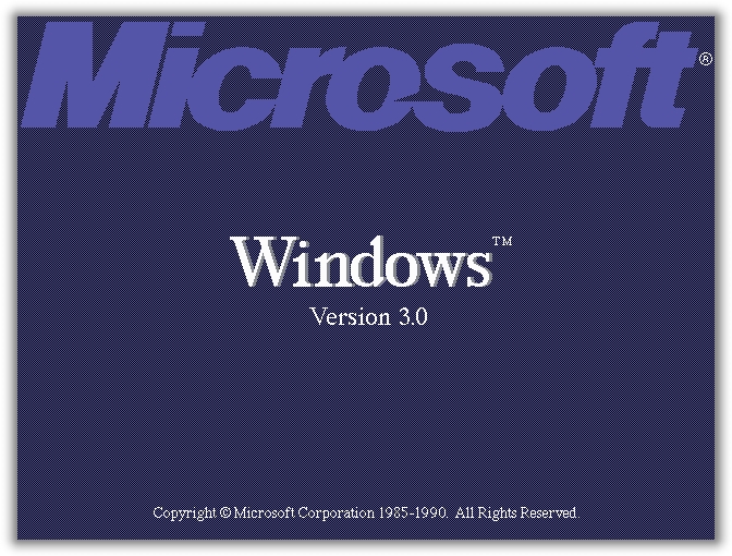 Windows 3.0 Screen Shot
